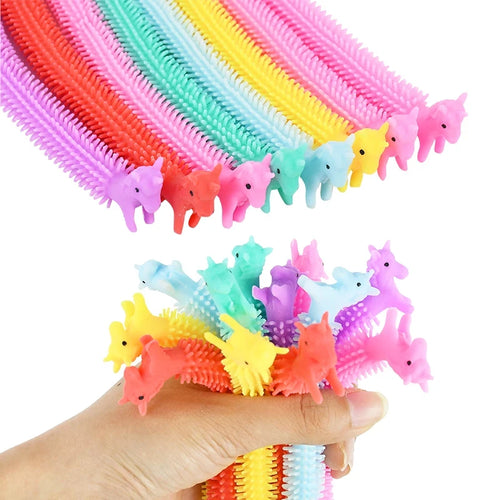 Stretchy Unicorn Pull Worm Fidget Toys