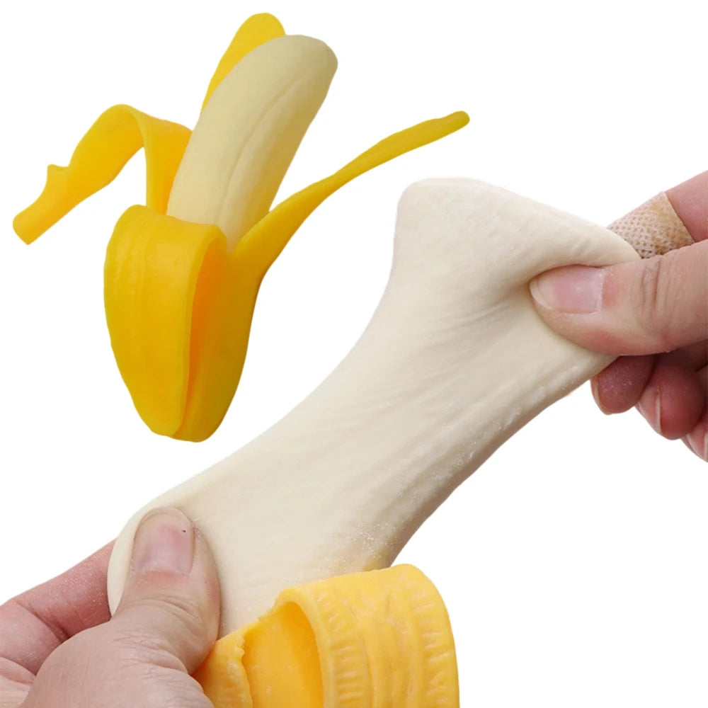 Peelable Banana Squeeze Toy