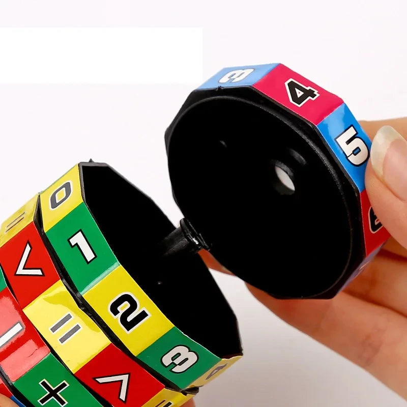 Math Counting Cube Puzzle