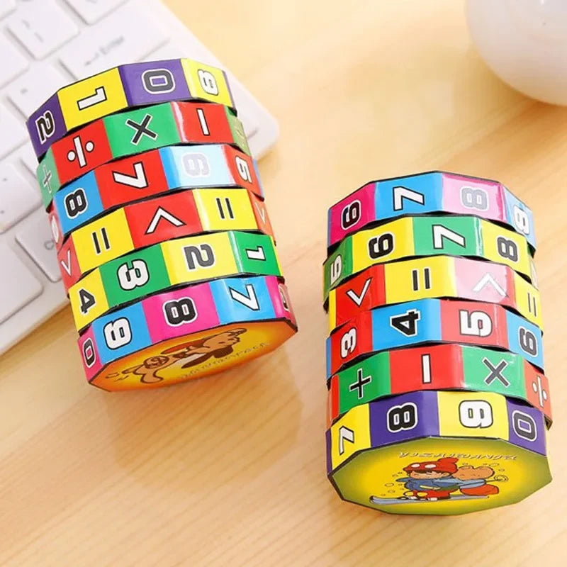 Math Counting Cube Puzzle