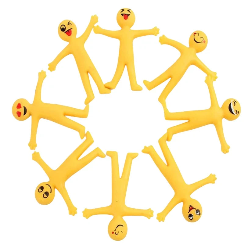 Funny Little Man Squishy Fidget Toy Set