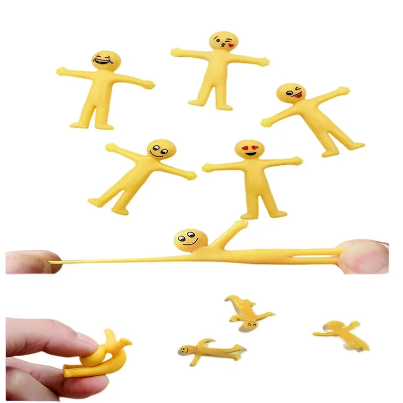 Funny Little Man Squishy Fidget Toy Set