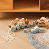 Wooden Montessori Activity Train