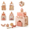 Wooden Montessori Castle Activity Toy