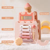 Wooden Montessori Castle Activity Toy