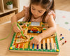 Magnetic Wooden Sorting Maze Board