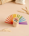 Wooden Color Sorting Sensory Sticks Toy
