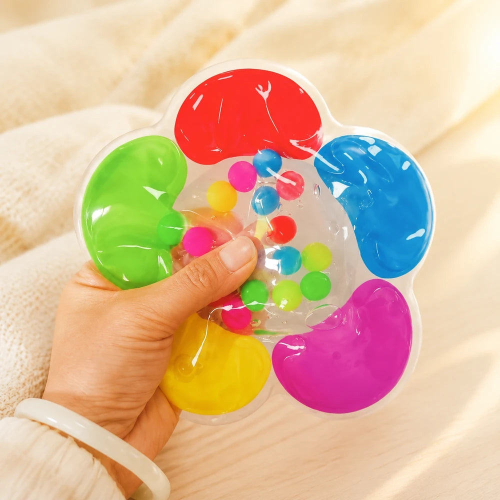 Rainbow Color Sorting Sensory Toy