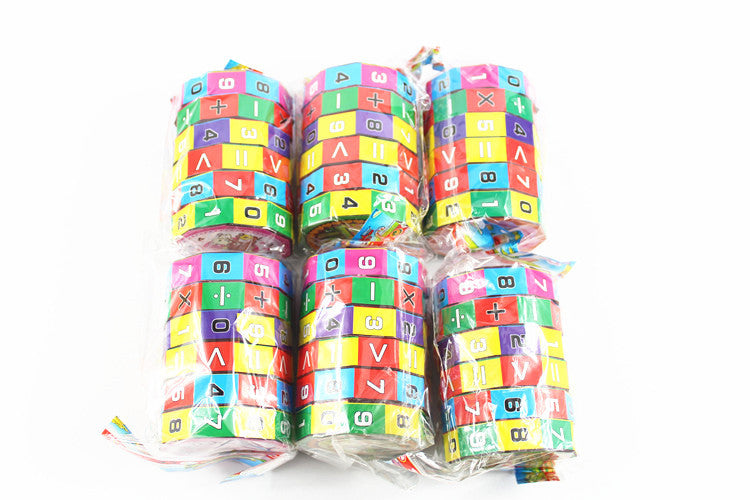 Math Counting Cube Puzzle