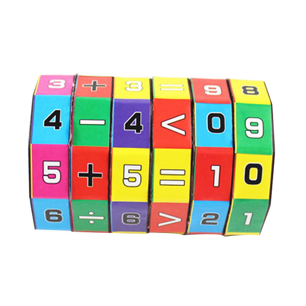 Math Counting Cube Puzzle