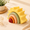 Silicone Rainbow Stacking Sun